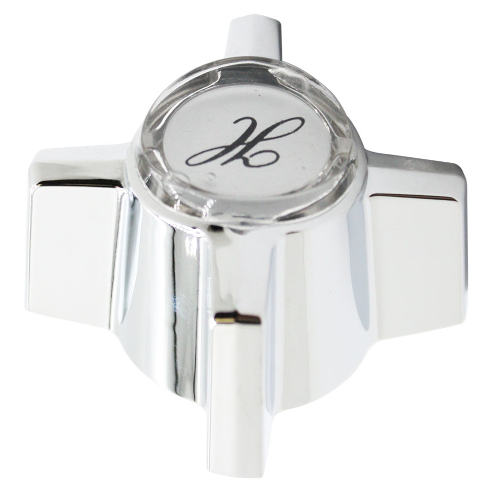 1544-T Sterling / Rockwell Tub /Shower Faucet Handle (Hot/Cold Buttons) - 88759 - W05