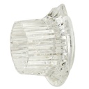 1565-T Moen Posi-Temp Lavatory Faucet Tear-Drop Knob Handle (Clear Acrylic) - 96791 - W02