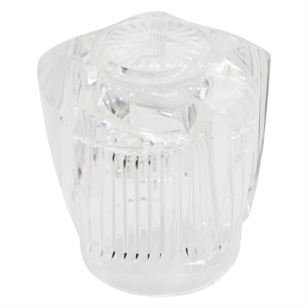 1579-T Fit-All Universal Clear Acrylic Tub / Shower Faucet Handle - Diverter (80907) - W02