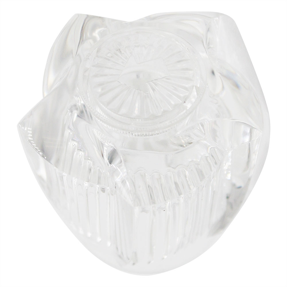 1579-T Fit-All Universal Clear Acrylic Tub / Shower Faucet Handle - Diverter (80907) - W04