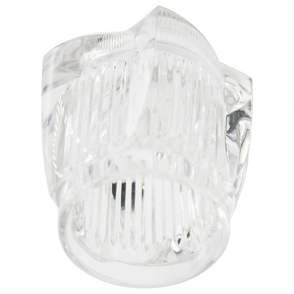 1579-T Fit-All Universal Clear Acrylic Tub / Shower Faucet Handle - Diverter (80907) - W05