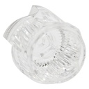 1579-T Fit-All Universal Clear Acrylic Tub / Shower Faucet Handle - Diverter (80907) - W06