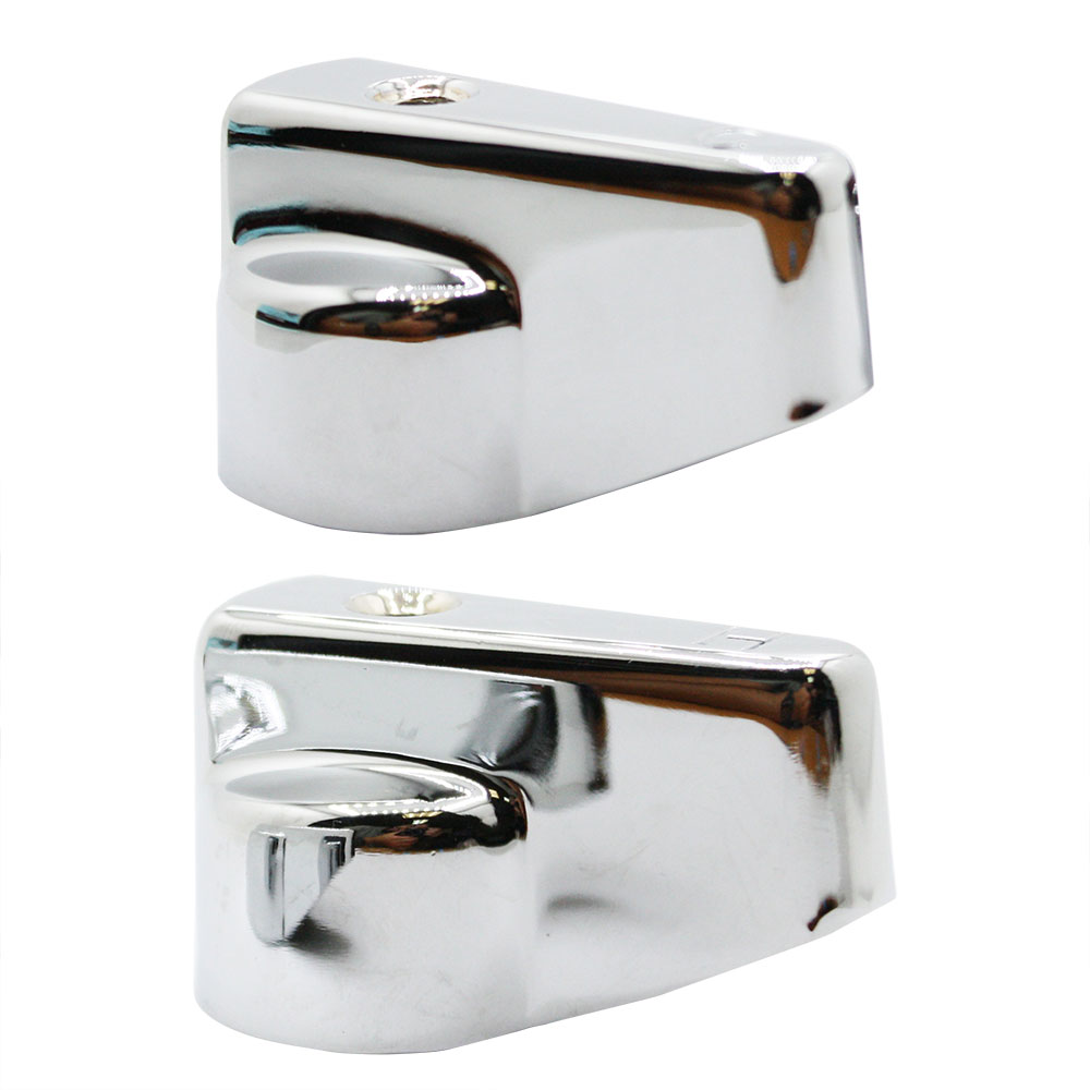 1580-T Fit-All Universal Canopy Lavatory Faucet Handle Hot / Cold - Chrome - 80837 - W02