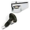 1580-T Fit-All Universal Canopy Lavatory Faucet Handle Hot / Cold - Chrome - 80837 - W03