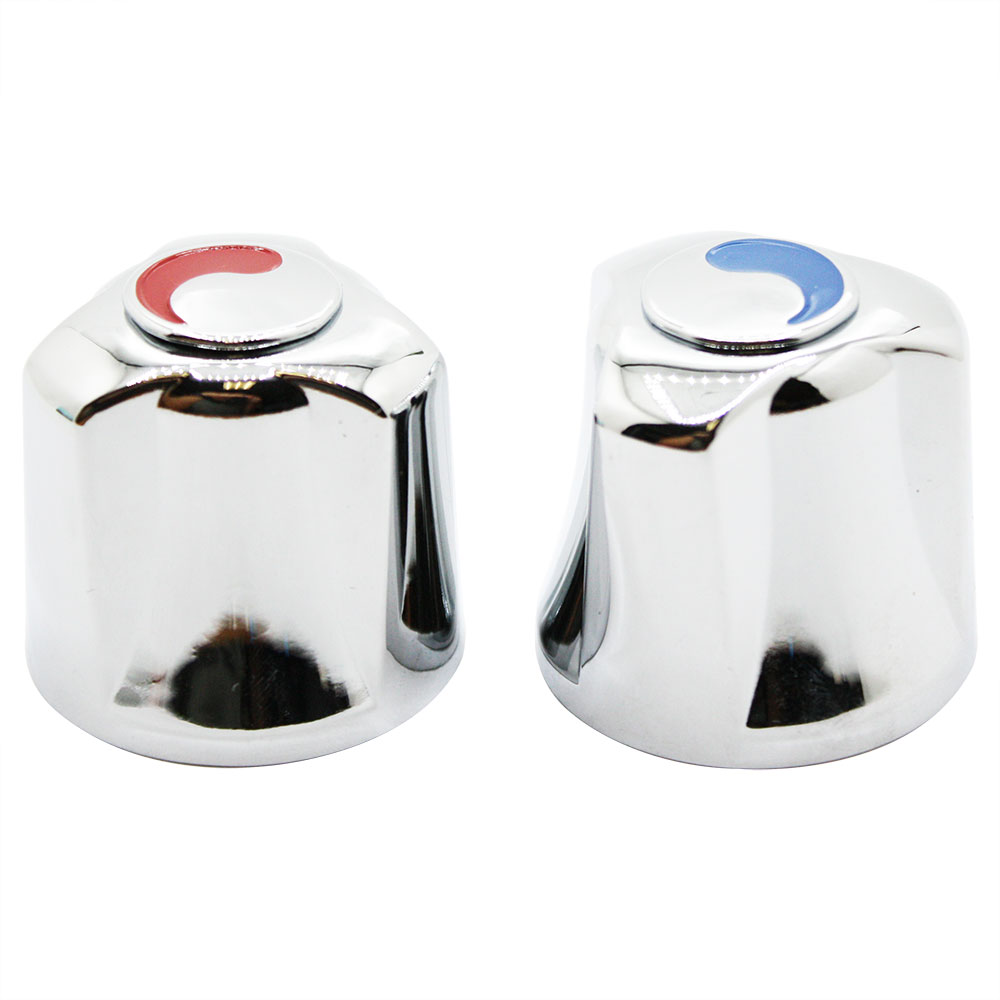 1581-T Fit-All Universal Canopy Lavatory Faucet Handle Hot / Cold - Chrome - 80016 - W02