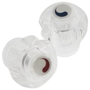 1584-T Fit-All Universal Clear Acrylic Lavatory Faucet Handle Hot / Cold - 80010 - W02