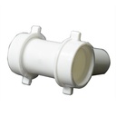 1656-T 1-1/2" PVC Center Outlet Tee with Baffle - W04