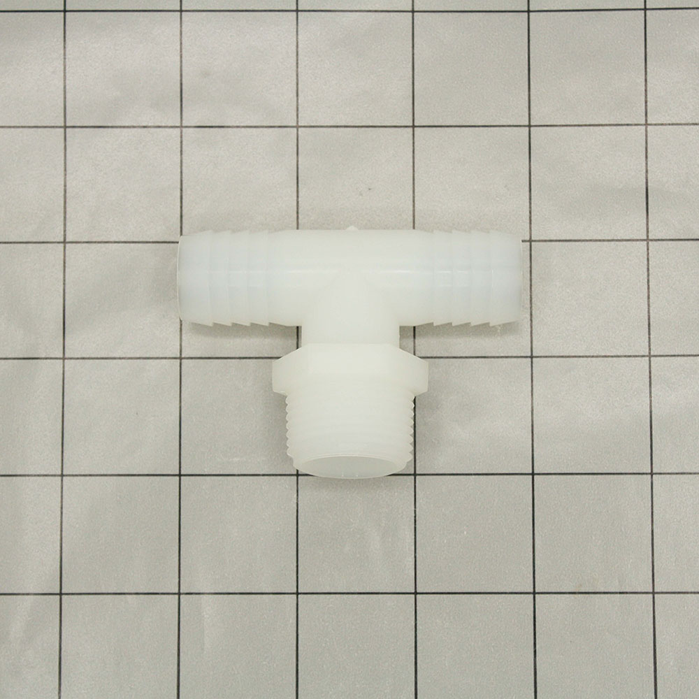 NYLON 3/4 BARB X 3/4 MIP TEE - W05