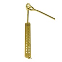 1700-T Waste & Overflow Bucket Assembly - Brass - W03