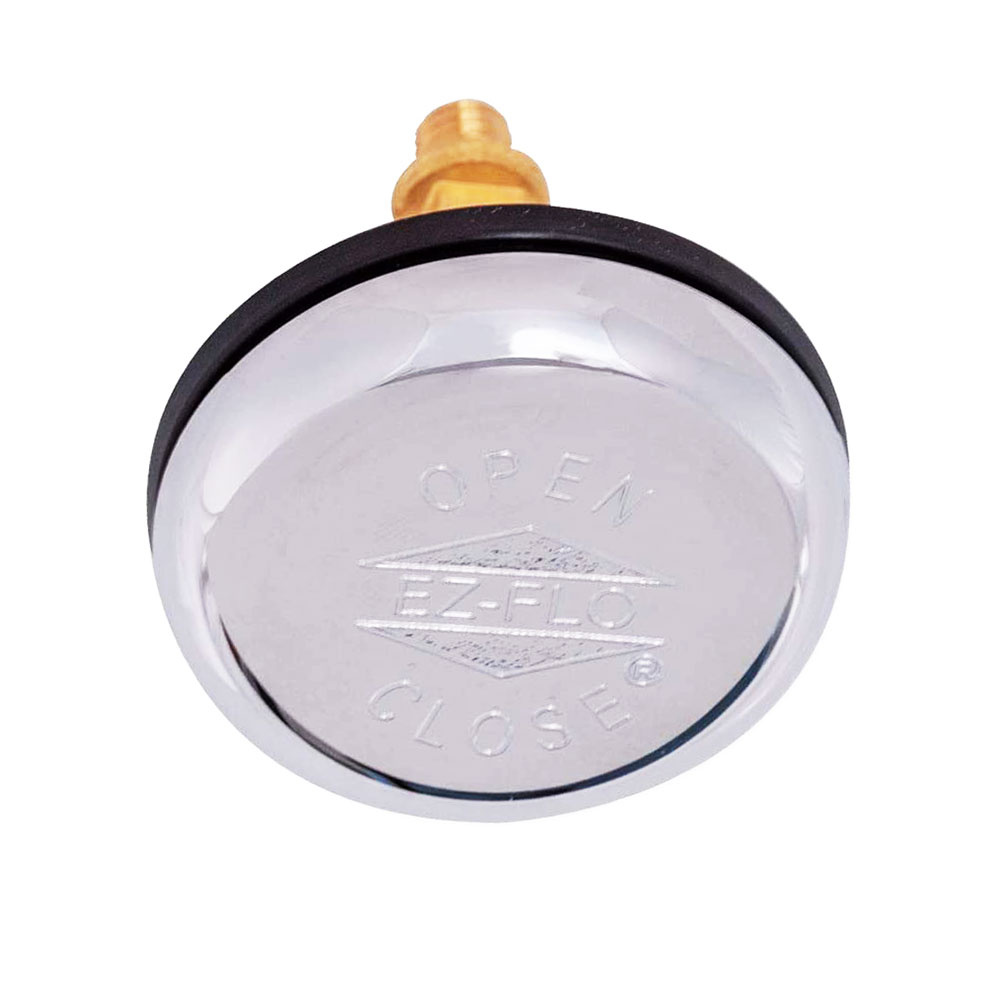 1706-T Durable ABS Snap and Press Stopper with Rubber Seal, 5/16" Thread - Chrome - W04