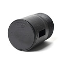 1710-T 1-1/2" NPT Black ABS In-Line Air Admittance Vent - W02