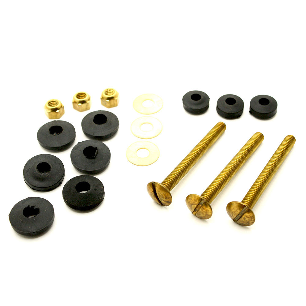 1728-T 5/16" x 3" Toilet Tank to Bowl Bolt Set for Kohler  - W02