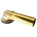 1731-T 1-1/2 Inch Bath Tub Waste & Overflow Shoe Brass - W03