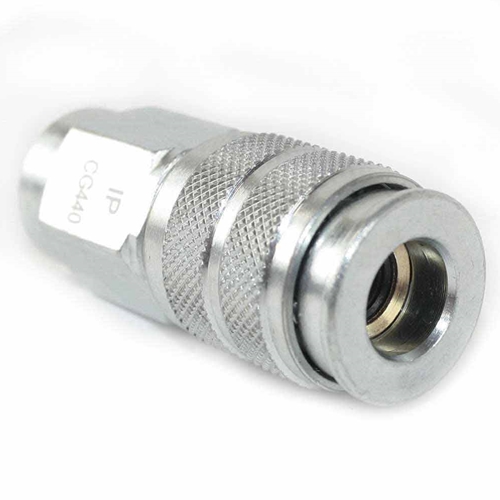 1/4" x 1/4" FPT Universal Steel Coupler - Single Display Pack - W03