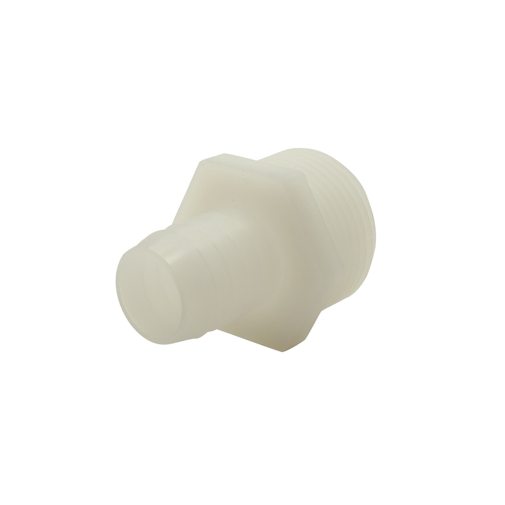 NYLON 3/4 BARB X 1/2 MIP ADPT - W07