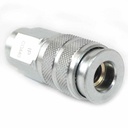 1/4" x 1/4" FPT Universal Steel Coupler - Six Display Pack - W03
