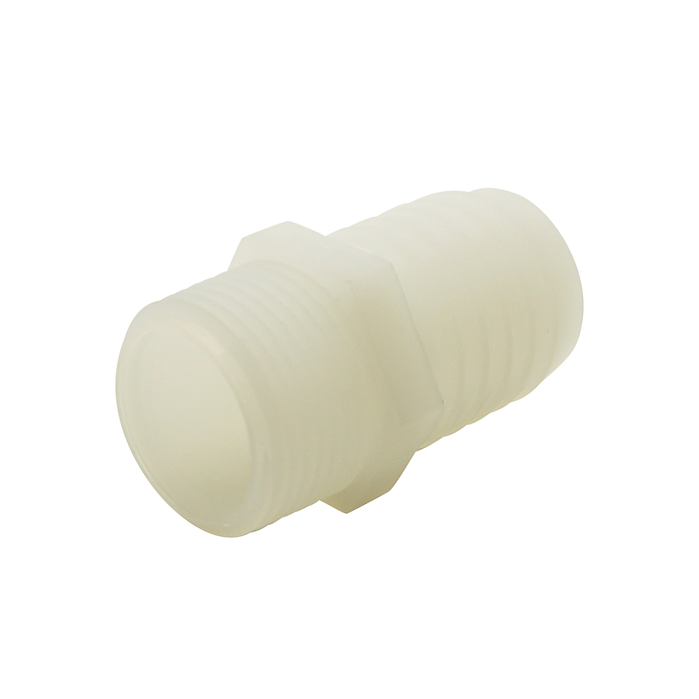 NYLON 1" BARB X 3/4 MIP ADPT - W06