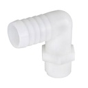 NYLON 3/8 BARB X 1/2 MIP ELL - W02