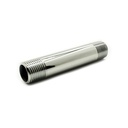 1/2" x 6" Chrome Plated Brass Nipple - W02