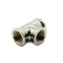 1/2" Chrome Plated Brass Tee - W03
