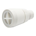 1868-T WHITE PLAIN SHOWER HEAD - W03