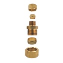 62R 5/8 X 3/8 COMP. UNION - W03