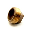 3/4 BRASS PLUG [PACKAGED] - W02