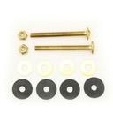 5/16" x 3" Brass Close Couple Bolt Set - W03