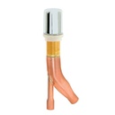 CD3 Copper Body Air Gap with Brass Chrome Cap  - W02