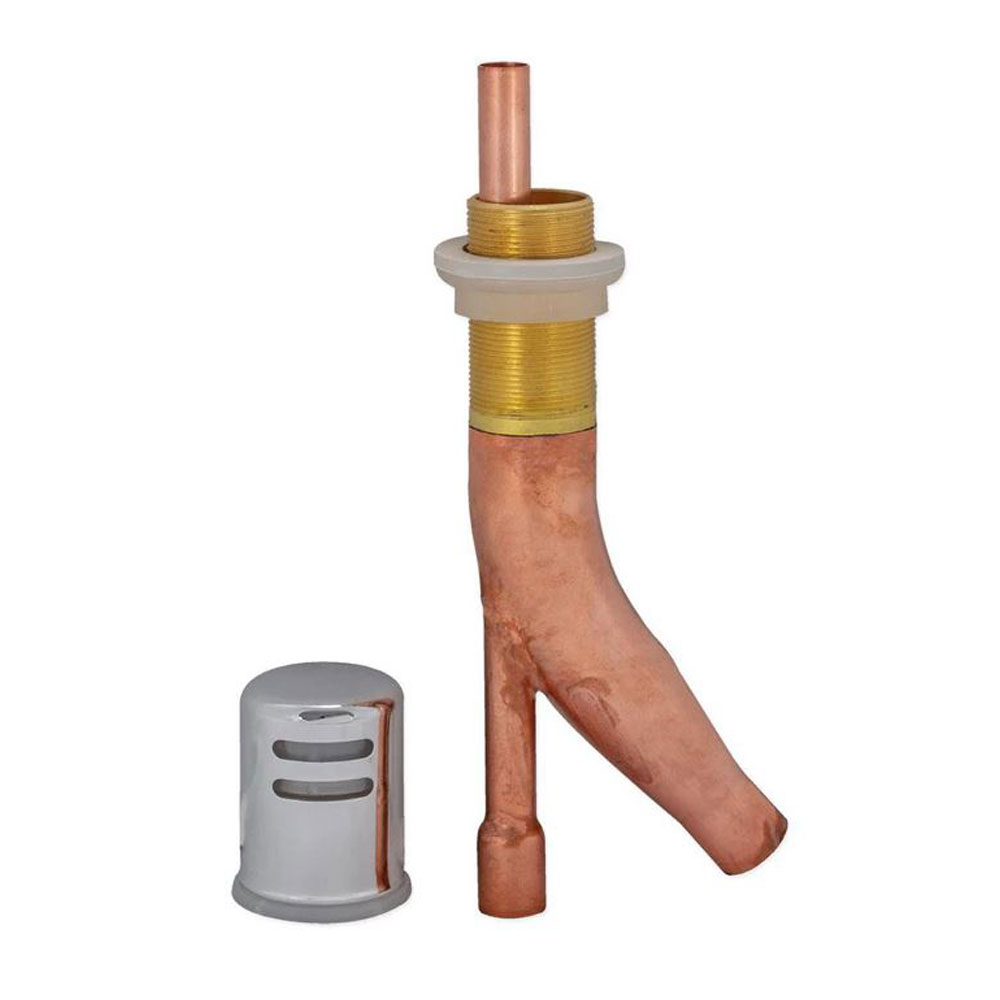 CD3 Copper Body Air Gap with Brass Chrome Cap  - W03