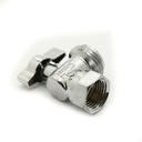 1/4 Turn Angle Stop Valve 1/2"FIP x 3/4" Male GHT - W04