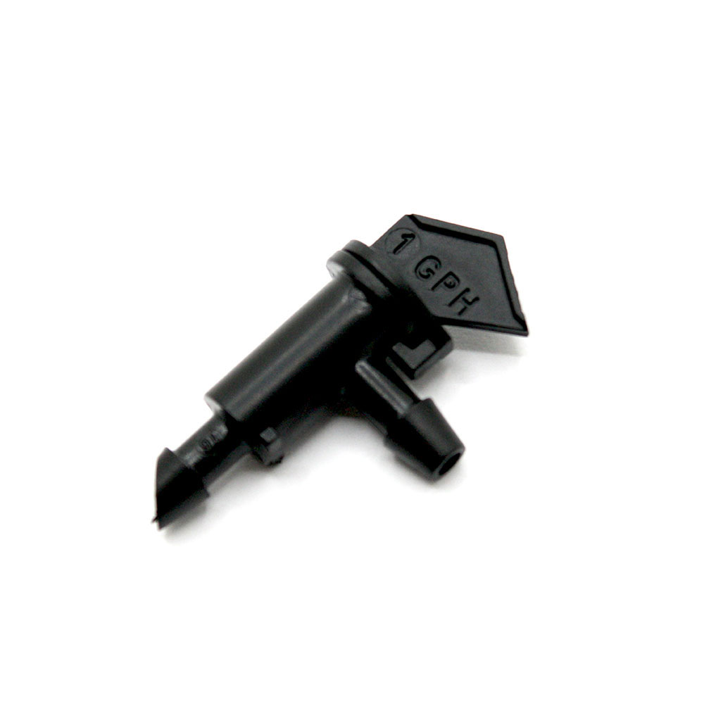 ETA10 1GPH FLAG EMITR BLK 5 PK - W04