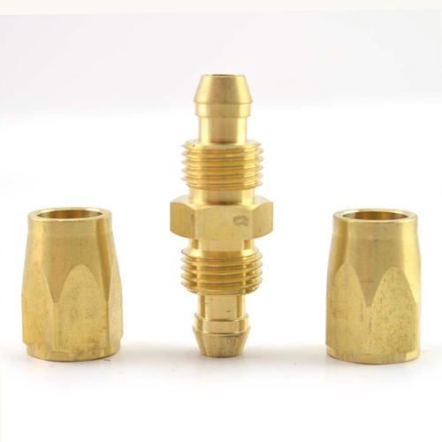 1/4" Reusable In-Line Hose Repair Splicer for 1/4" Polyurethane Hose (HU14 Series) - 25 Bulk Pack - W03