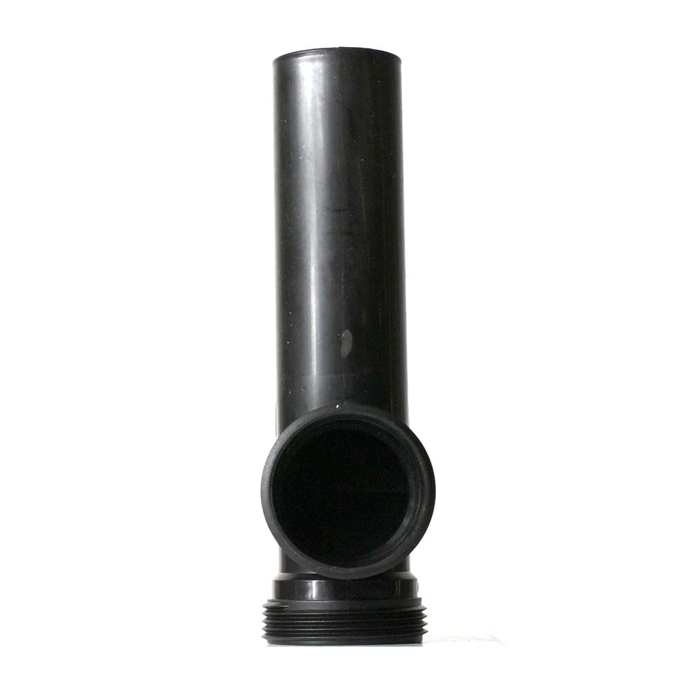 2155-T 1-1/2" ABS End Outlet Tee with Baffle - W03