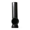 2155-T 1-1/2" ABS End Outlet Tee with Baffle - W03