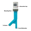2268-T WHITE AIR GAP ASSEMBLY - W03