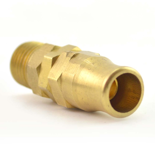 1/4" Reusable Swivel hose end fitting for 1/4" NPT Polyurethane Hose (HU14 Series)  - 50 Bulk Pack - W02
