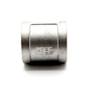 1-1/4" Coupling Stainless Steel - Bulk - W02