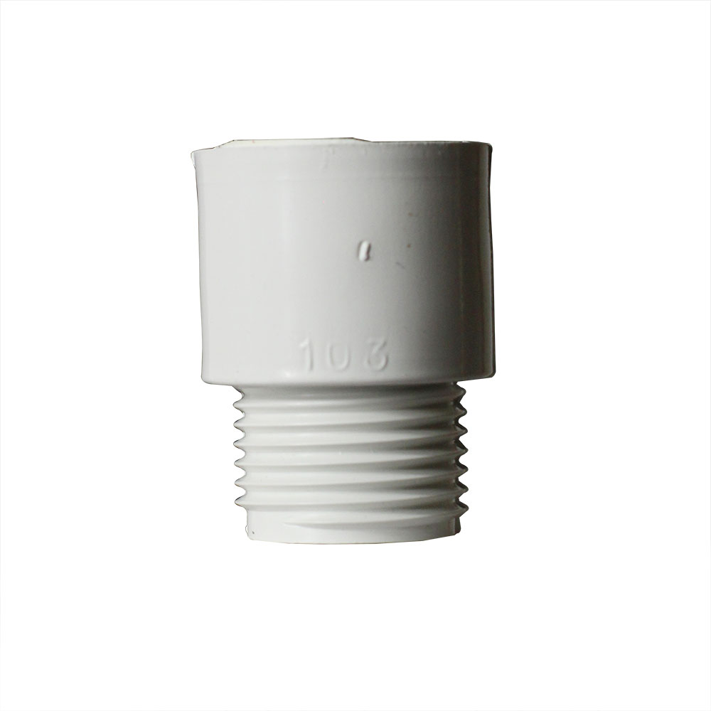 2321-T 3/4" Male GHT X 3/4" Slip Swivel PVC Fitting - W02