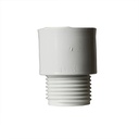 2321-T 3/4" Male GHT X 3/4" Slip Swivel PVC Fitting - W02