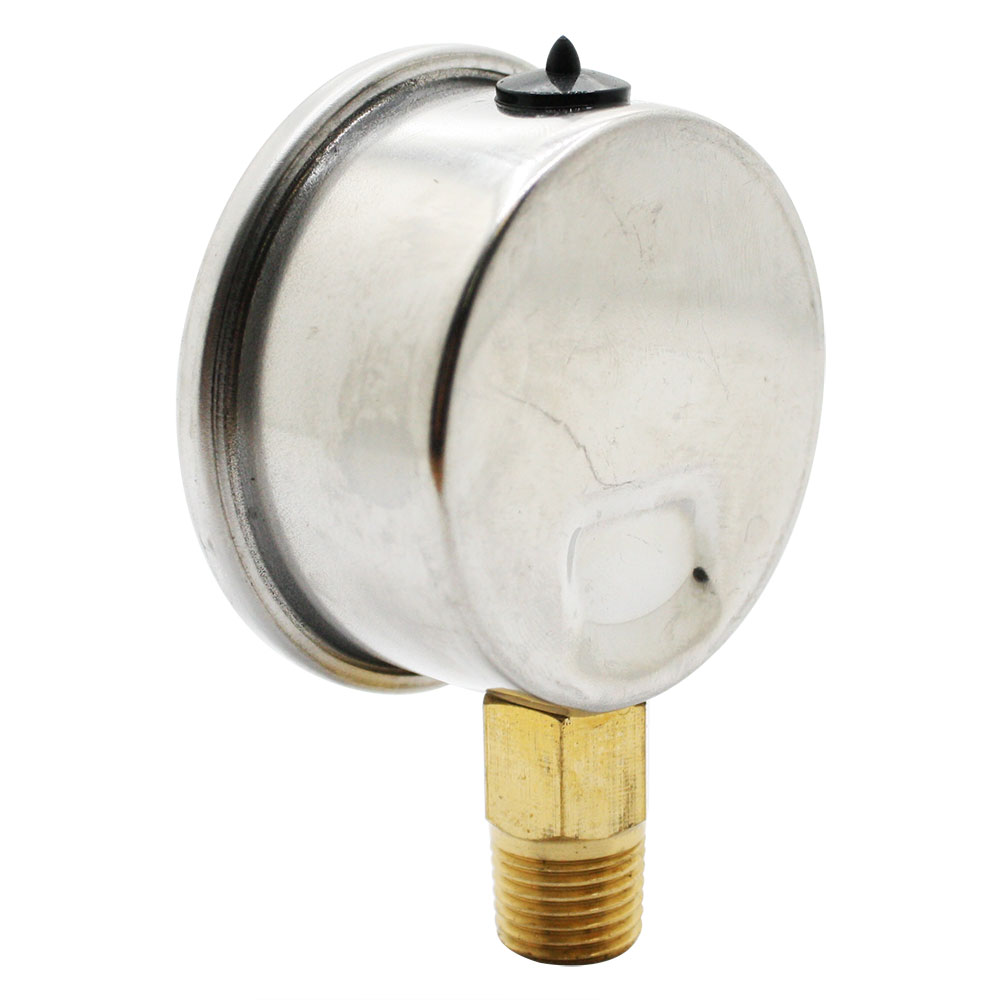 2329-T  Liquid Filled Pressure Gauge 2", 1/4" NPT Bottom Mount- 200 psi   (G7012-200) - W05