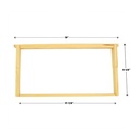 Beekeeping Beehive Body Foundation Deep Wood Frame - 10 Pack - W02