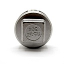 1 1/4 Plug Stainless Steel - Bulk - W04