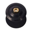 4" & 5" Diamond Polishing Pad Set - 50, 100, 200, 400, 800, 1500, 3000 Grit & Includes Rubber Velcro Backing Pad - W09