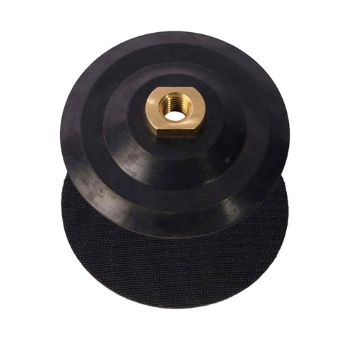 Variable Speed Wet Grinder  with 4" & 5" Diamond Polishing Pad Set - 50, 100, 200, 400, 800, 1500, 3000 Grit & Includes Rubber Velcro Backing Pad - W011