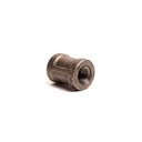 1/8 BLACK COUPLING [PACKAGED] - W03