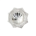 2550-T Delta Tub and Shower Faucet Peerless Wide-Spread Handle - Clear Acrylic with Hot / Cold Buttons (10304) - W03