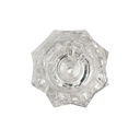 2550-T Delta Tub and Shower Faucet Peerless Wide-Spread Handle - Clear Acrylic with Hot / Cold Buttons (10304) - W04