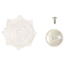 2552-T Delta Tub and Shower Faucet Peerless Scald Guard Handle - Clear Acrylic - Diverter (31229) - W02