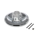 2600-T Tub/Shower Single Handle Trim Kit for Delta  w/o Diverter,  Acrylic Handle,  Chrome Finish Faceplate Trim - W02